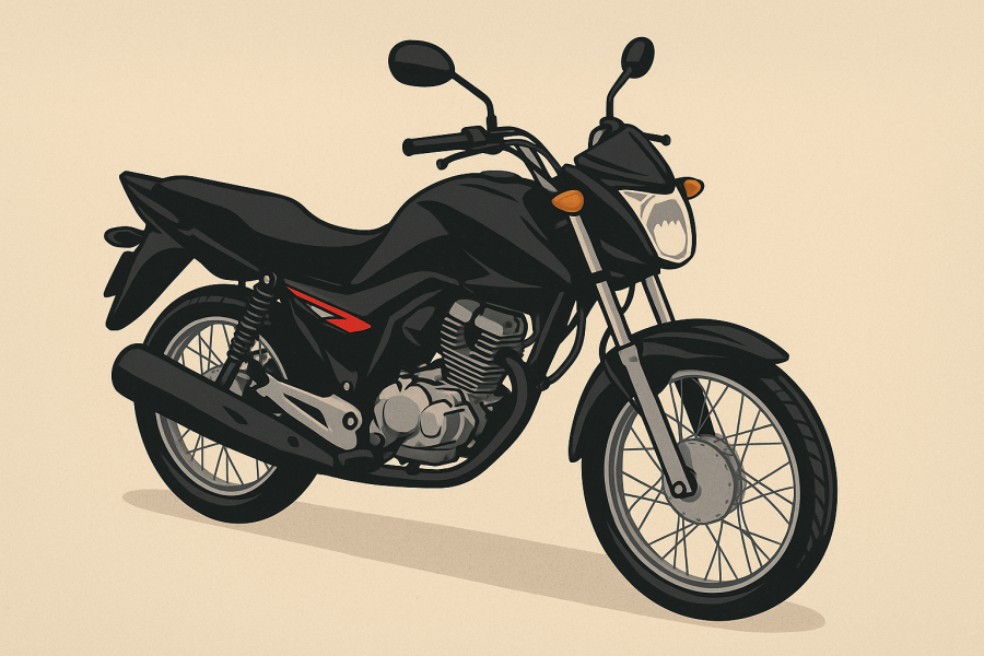 Moto é furtada no Parque Morumbi, em Votorantim